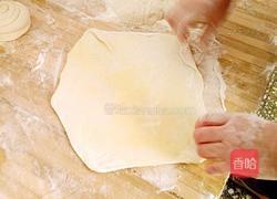 葱花大油饼(烫面)的做法图解5