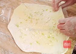 蔥花大油餅（燙面）的做法圖解7
