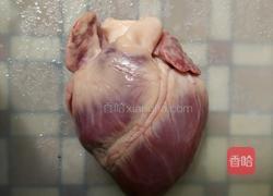 小炒猪心的做法图解2