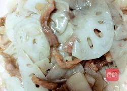 肉丝炒莲藕的做法图解8