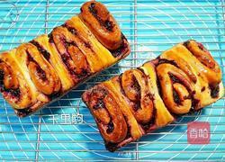 蓝莓酱面包卷的做法图解12