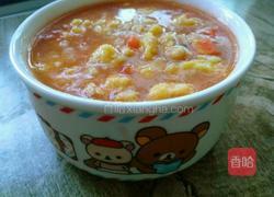 西红柿鸡蛋疙瘩汤的做法图解12