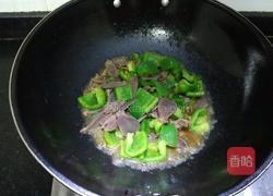 青椒炒鸡胗的做法图解6