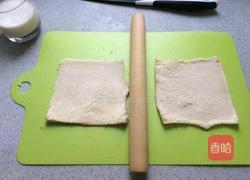 香蕉紫薯土司卷的做法图解6