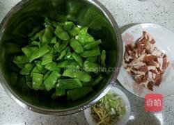 酱焖油豆角的做法图解1