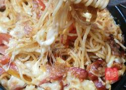 番茄芝士焗意粉的做法图解10