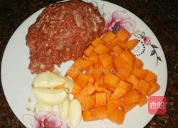 青豆肉末的做法图解2