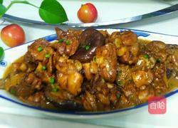 香菇炖鸡肉的做法图解8