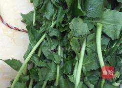 萝卜茎叶素馅包子的做法图解2