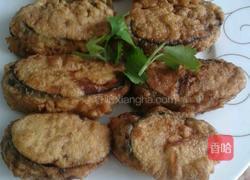 炸茄盒的做法图解4