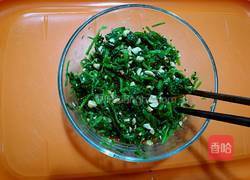 麻酱拌花生菠菜的做法图解7