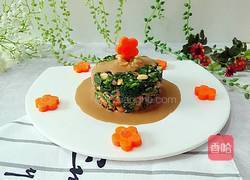 麻酱拌花生菠菜的做法图解13