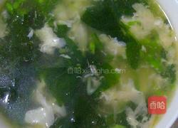 菠菜蛋花汤的做法图解4