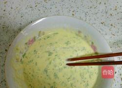 鲜麦草鸡蛋饼的做法图解3