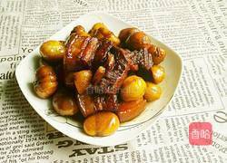 板栗烧五花肉的做法图解23