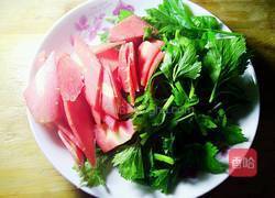 芹菜炒腐竹的做法图解2