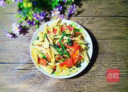芹菜炒腐竹的做法图解6
