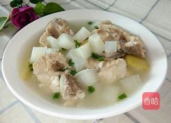 白萝卜猪骨汤的做法图解8