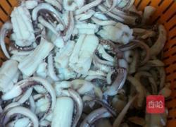 辣子鱿鱼的做法图解4