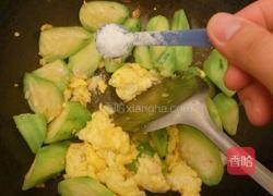 八角瓜炒蛋的做法图解8