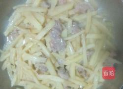 土豆丝炒肉的做法图解8