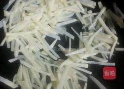 土豆丝炒肉的做法图解3