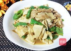 肉片尖椒豆皮的做法图解17