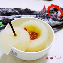 冰糖枸杞炖梨的做法[图]