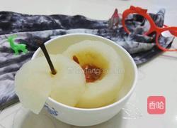 冰糖枸杞炖梨的做法图解7