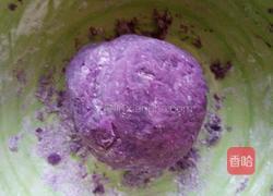 紫薯汤圆的做法图解2