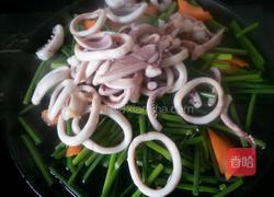 铁板鱿鱼圈的做法图解7