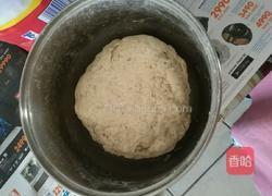 双色亚麻籽粉花卷的做法图解2