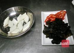 清炒木耳山药的做法图解2