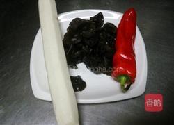 清炒木耳山药的做法图解1