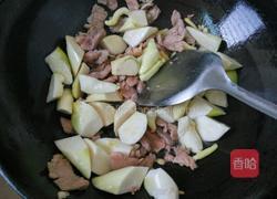 茭白烧肉的做法图解6