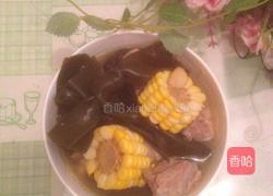 排骨玉米海带汤的做法图解4