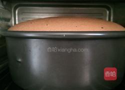 8寸巧克力戚风蛋糕的做法图解10