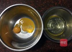 可可戚风蛋糕(5寸)的做法图解2