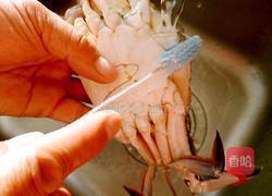 蒸螃蟹的做法图解2