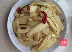 枸杞茭白的做法图解4