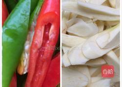 枸杞茭白的做法图解1