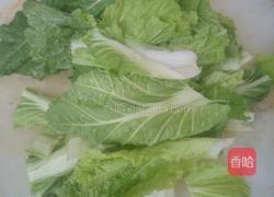 蚝油白菜的做法图解2