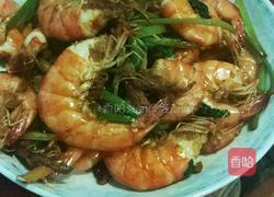 芹菜炒虾的做法图解7
