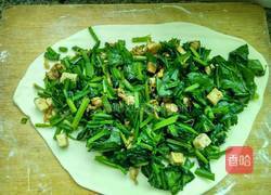韭香菠菜卷的做法图解10
