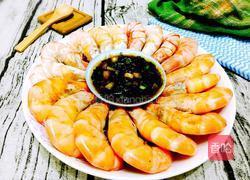 白灼双色大海虾的做法图解12