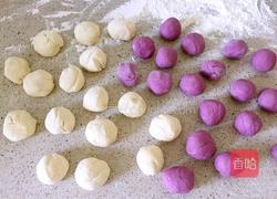 紫薯开花馒头的做法图解5
