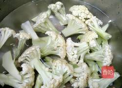 蚝油香菇花菜的做法图解1