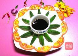 蘸汁秋葵的做法图解9