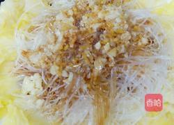 蒜泥粉丝娃娃菜的做法图解4