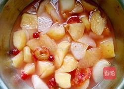 苹果梨山楂罐头的做法图解3